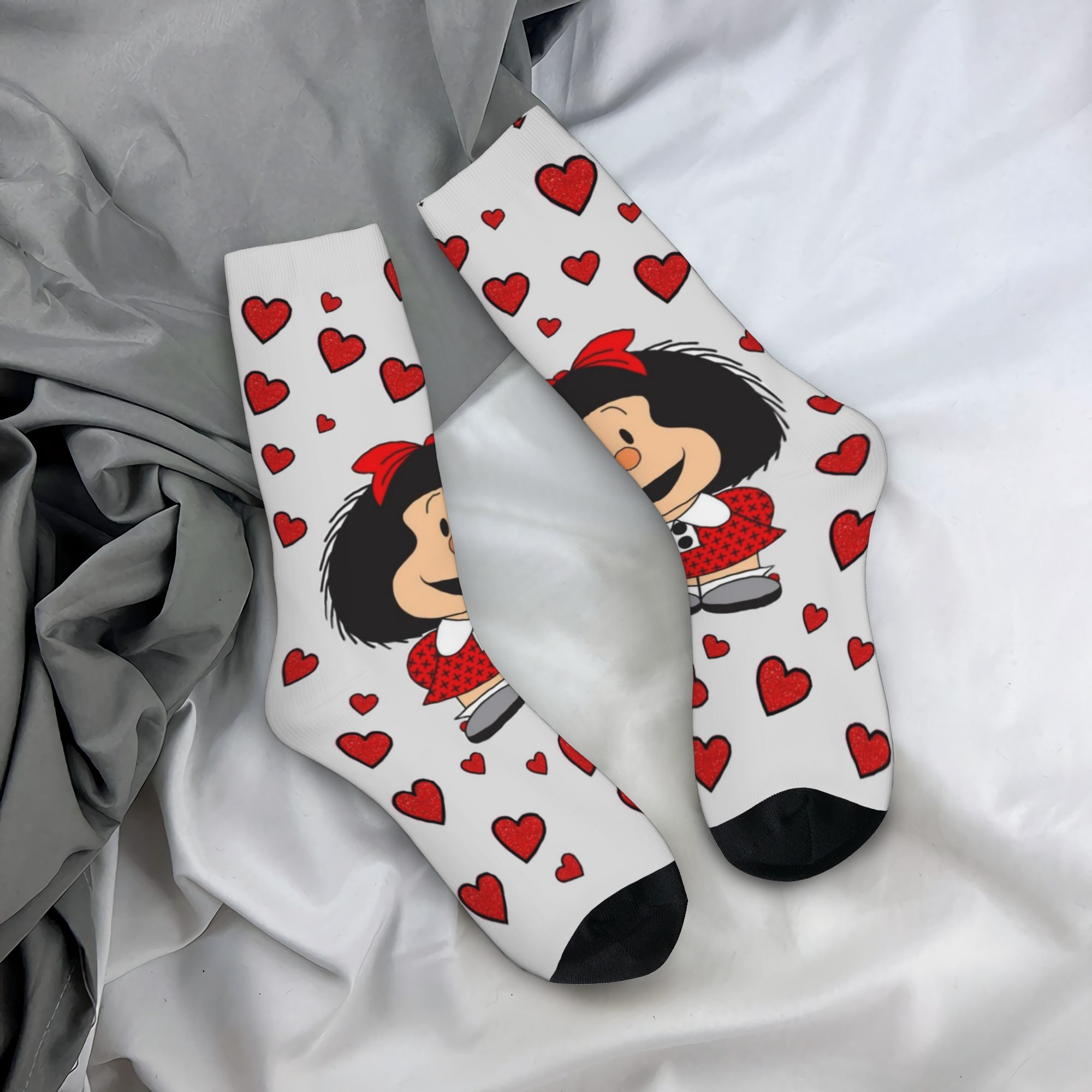 Dress Sock Men - Kaos Kaki Custom Humor M-Mafalda untuk