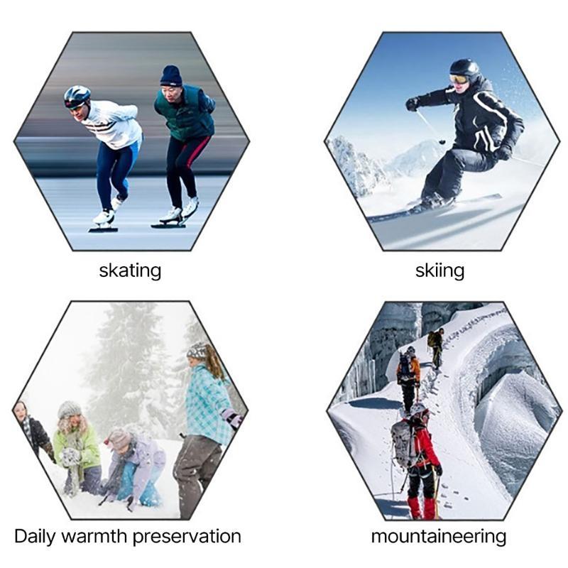 Thermal Sock Winter - 652F Kaus Ski untuk Wanita Pria