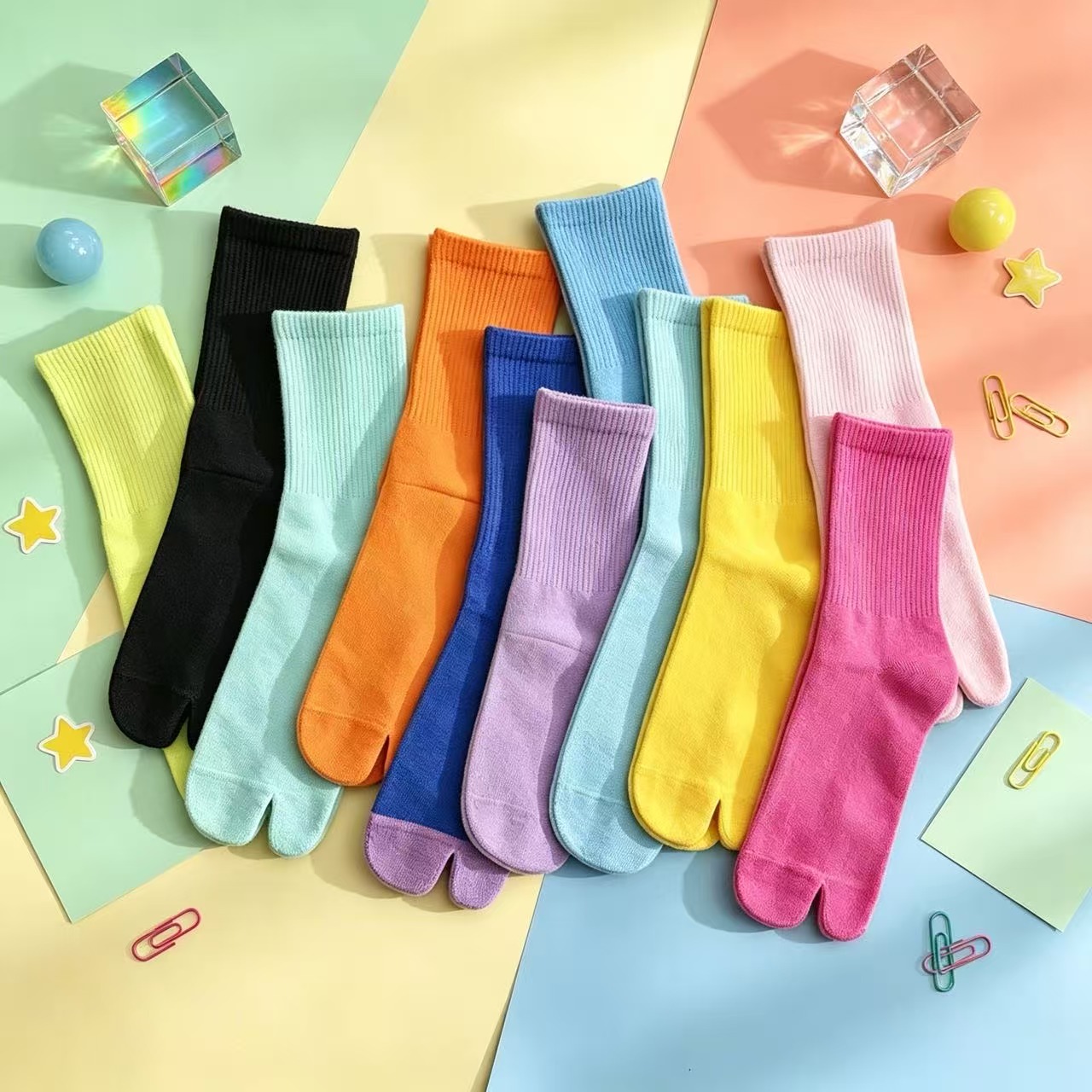 Kaus Kaki Tabi Setinggi Betis  - Toe Sock Split ulasan dan harga
