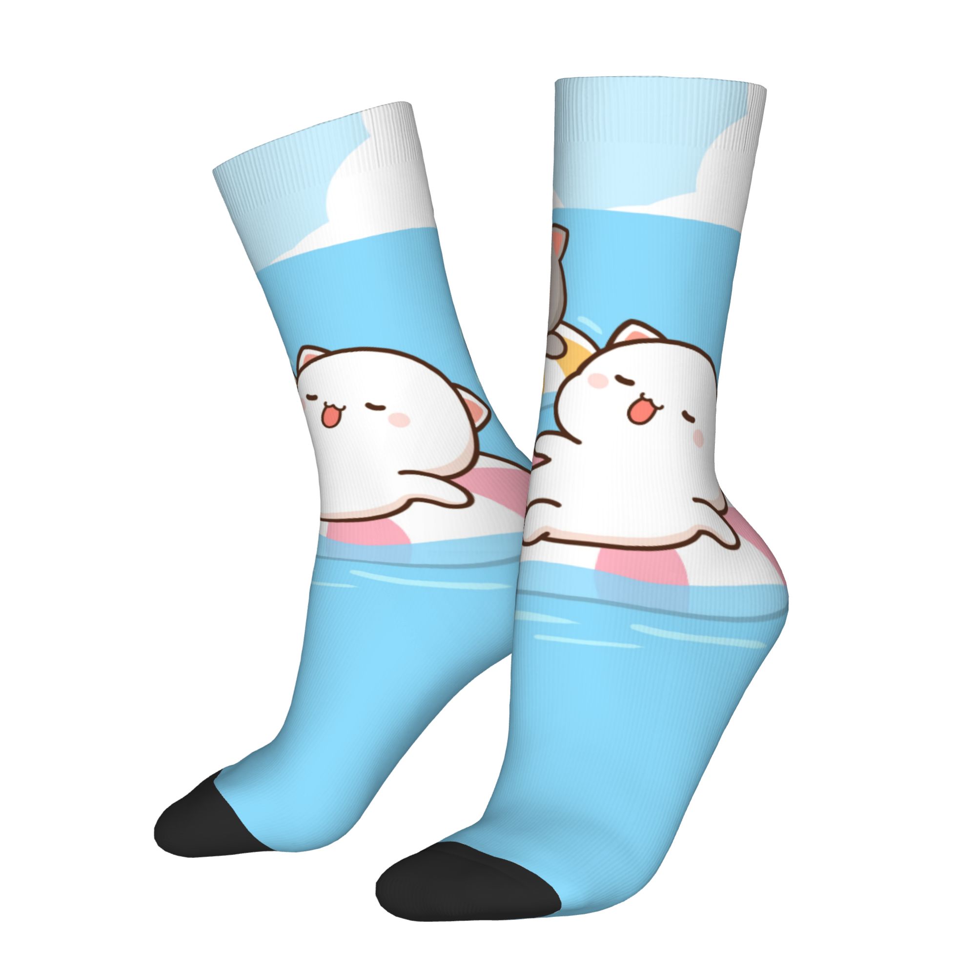 Kaos Kaki Unisex Motif 3D Kuci - Dress Sock Men ulasan dan harga