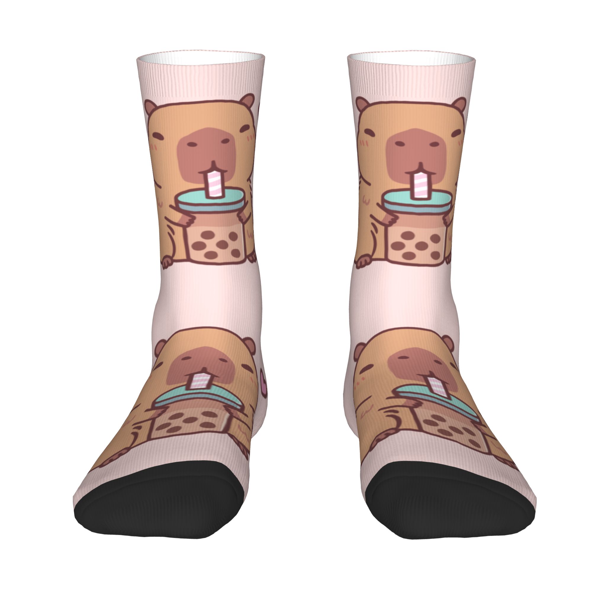 Kaos Kaki Pria Motif Kapibara  - Dress Sock Men ulasan dan harga